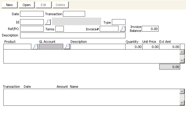 Desktop: AR/Cash > Enter and edit transactions > Credit memos