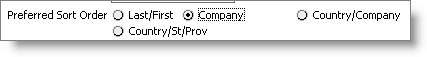 The Preferred Sort Order options let you choose the order in which Find results are displayed