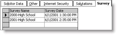 From Customers, select Manage customers, find customer record, and select user-defined tab