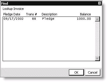 From Fundraising, select Enter and edit adjustments > Pledge credit memos or Enter and edit adjustments > Pledge debit memos, click New, enter a donor ID, and click Find Pledge