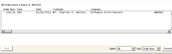 Desktop: Orders > Process orders > Invoice orders