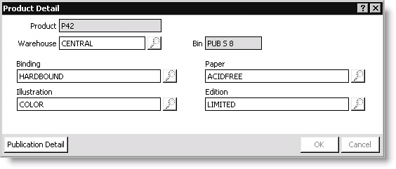 From Orders, select Enter and edit orders, enter or edit an order, and double-click a product line-item