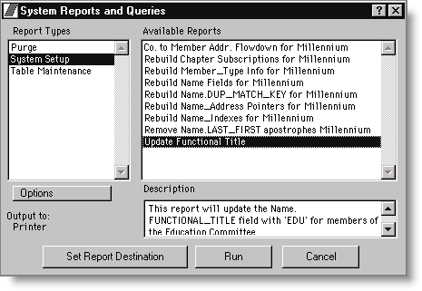 Example: You can now execute the script.