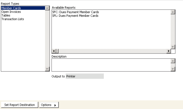 Desktop: Billing >  Generate reports