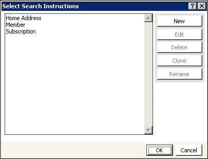 Utilities > Data Transfer Utilities > Export Utility > Edit Search Criteria