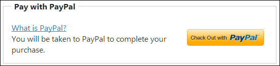 Paying with PayPal