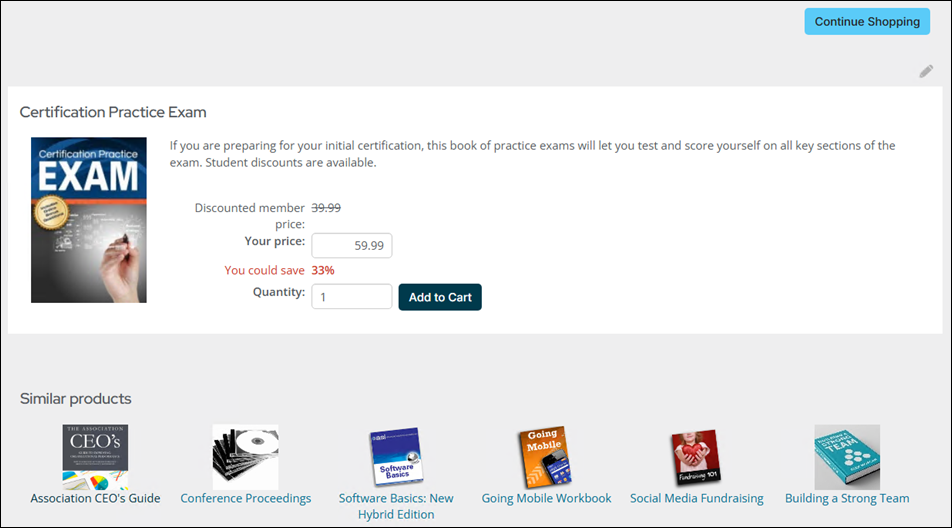 Click add to cart