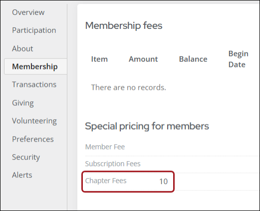 Using the value of a numeric property as the price