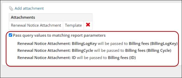 Enabling Pass query values to matching report parameters