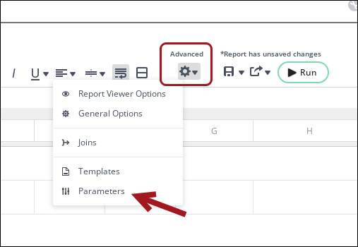 Clicking Parameters