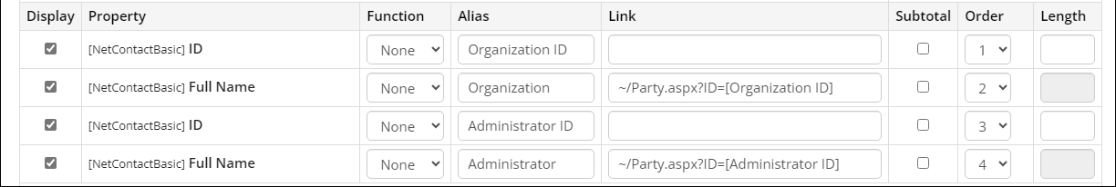 Adding additional Display properties as needed