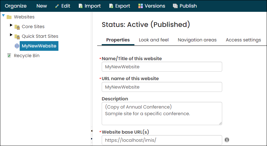 Double checking that you are working with a copy of one of the out-of-the-box sites that uses the GlacierBay theme