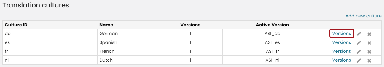 Importing language translations